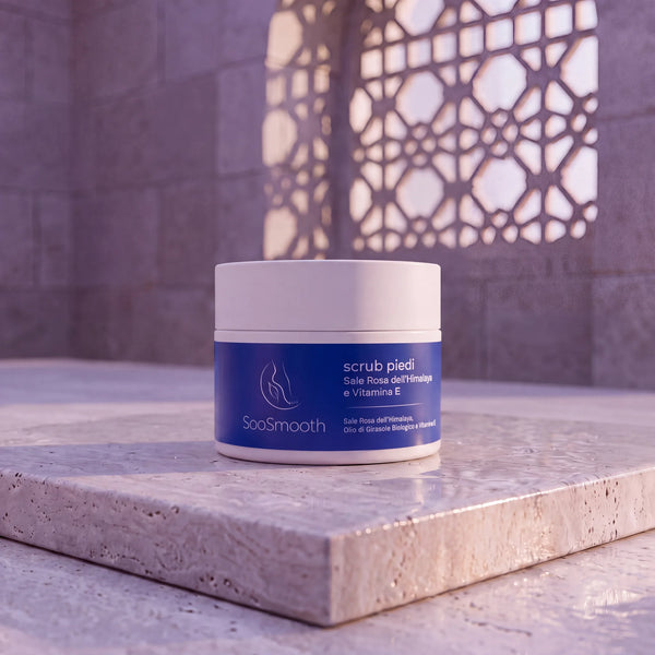 Scrub Piedi Sale Rosa dell'Himalaya